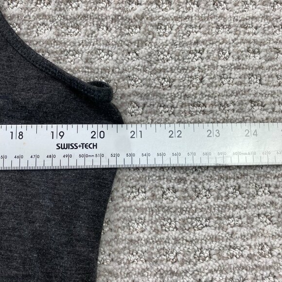 Warehouse One Tank Top Women Size Extra Large XL Gray Graphic Print Sleeveless - Picture 6 of 7